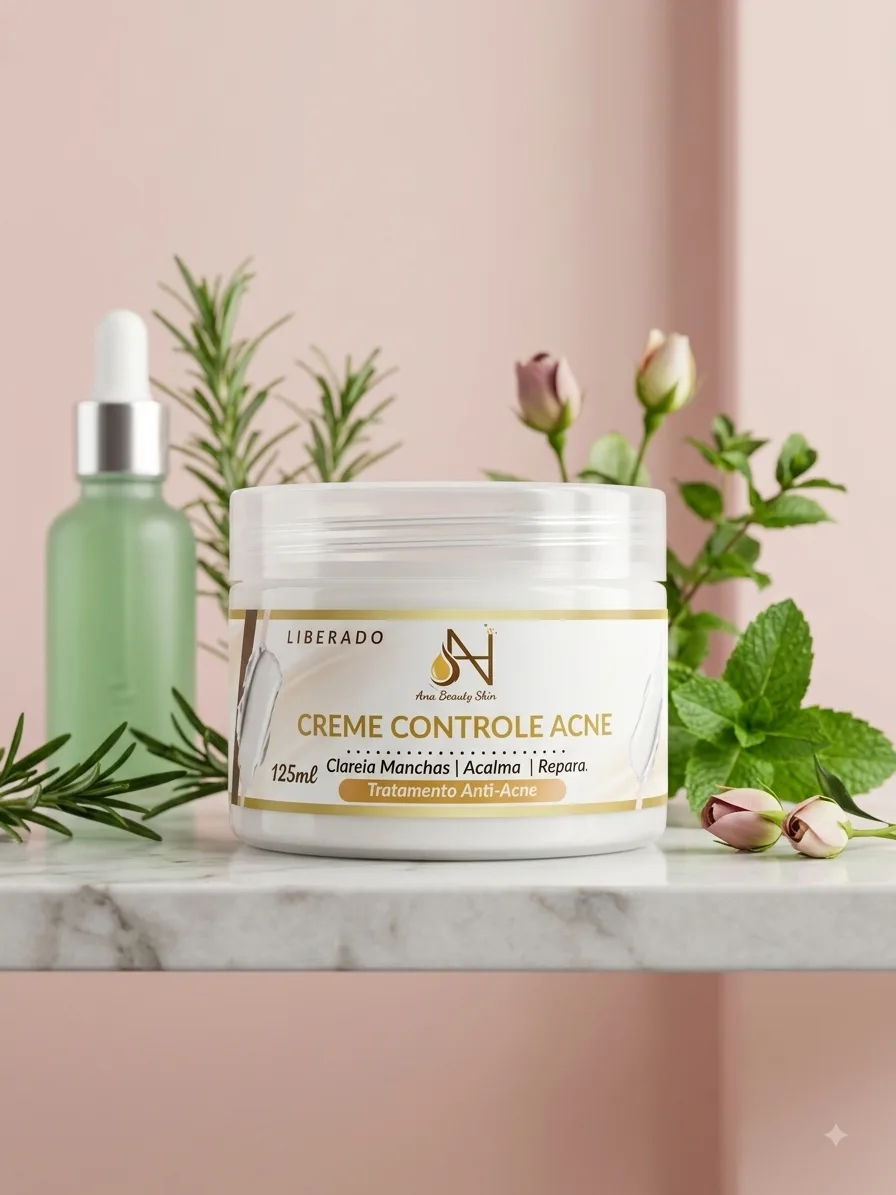 Creme de controle de acne